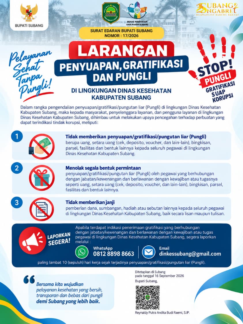 STOP PENYUAPAN, GRATIFIKASI & PUNGLI